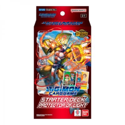 Starter Deck Display Protector Of Light St20 (8 Mazos) Inglés – Digimon Tcg