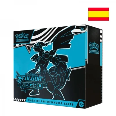 Caja De Entrenador Élite (Zekrom) Español Escarlata Y Púrpura Fulgor Negro Y Llama Blanca - Pokémon Tcg
