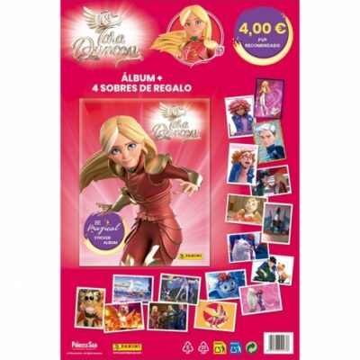 Carton Starter Pack (Álbum + 4 Sobres) Tara Duncan De Panini Cromos