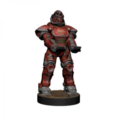 Figura Stand Fallout Nuka Cola Power Armour Cable Guys Original Controller And Phone Holder Fallout - Exg