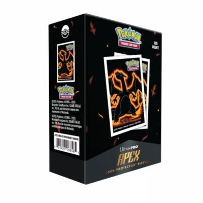 Fundas Standard 105Ct Apex Deck Protector Sleeves Charizard Neon Kanto Pokémon - Ultra Pro