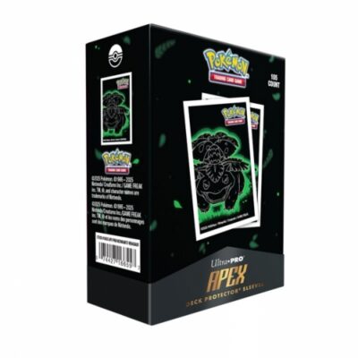 Fundas Standard 105Ct Apex Deck Protector Sleeves Venusaur Neon Kanto Pokémon - Ultra Pro
