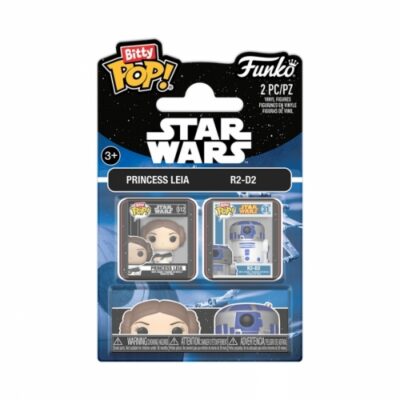 Funko Bitty Pop! 2-Pack Princess Leia And R2-D2 - Star Wars