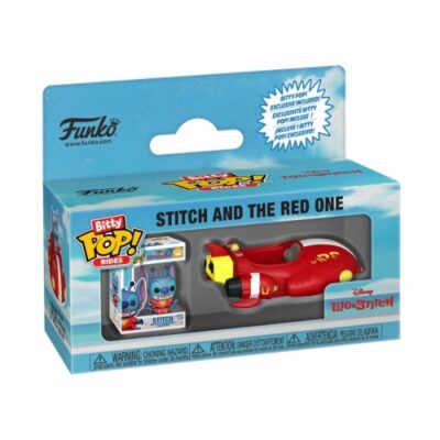 Funko Bitty Pop! Ride Stitch And The Red One - Lilo & Stitch - Disney