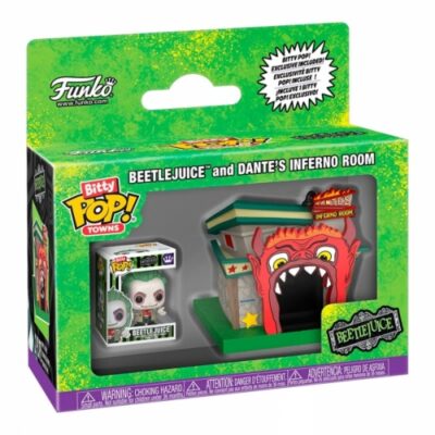 Funko Bitty Pop! Town Beetlejuice And DanteS Inferno Room - Beetlejuice