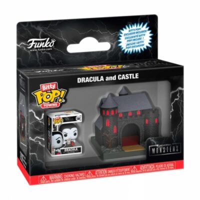 Funko Bitty Pop! Town Dracula And Castle - Universal Monsters