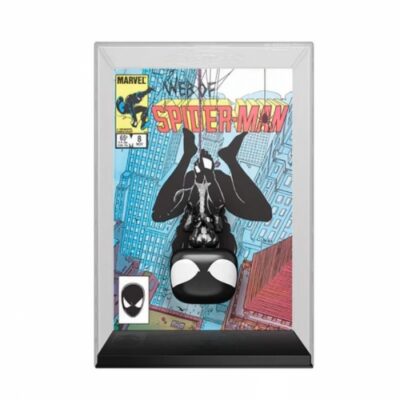 Funko Pop! Comic Cover Web Of Spider-Man 8 Black Suit - Marvel