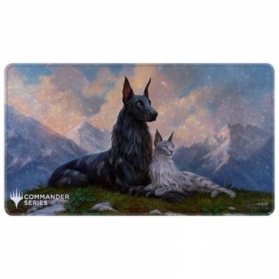 Tapete Holofoil Playmat Rin And Seri - Commander Series 8 Magic The Gathering - Ultra Pro