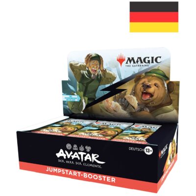 Precio por un sobre – JUMPSTART BOOSTER DISPLAY (24 SOBRES) AVATAR: THE LAST AIRBENDER ALEMÁN - MAGIC THE GATHERING