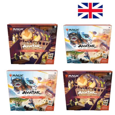 Precio por un sobre – SCENE BOX DISPLAY (4 CAJAS) AVATAR: THE LAST AIRBENDER INGLÉS - MAGIC THE GATHERING