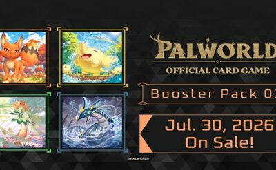 BOOSTER BOX PALWORLD BP01 DAWN OF PALPAGOS (12 BOOSTERS) ENG