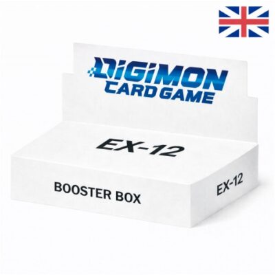 BOX DIGIMON CARD GAME EX-12 EXTRA BOOSTER DIGITAL WORLD SHAMBALA (TCG+ PREFERENTIAL)